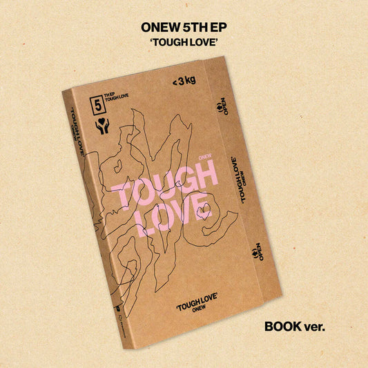 Pre-Order - ONEW - 5th Mini Album - TOUGH LOVE - Book Ver.