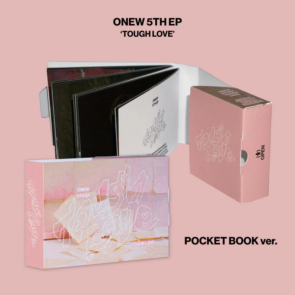 ONEW - 5th Mini Album - TOUGH LOVE - Pocket Book Vers. (Seoul Saver)
