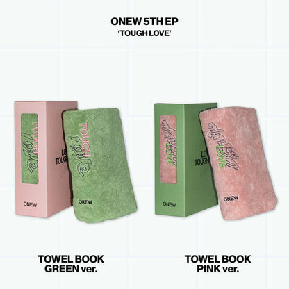 ONEW - 5th Mini Album - TOUGH LOVE - Towel Book Vers. (Seoul Saver)
