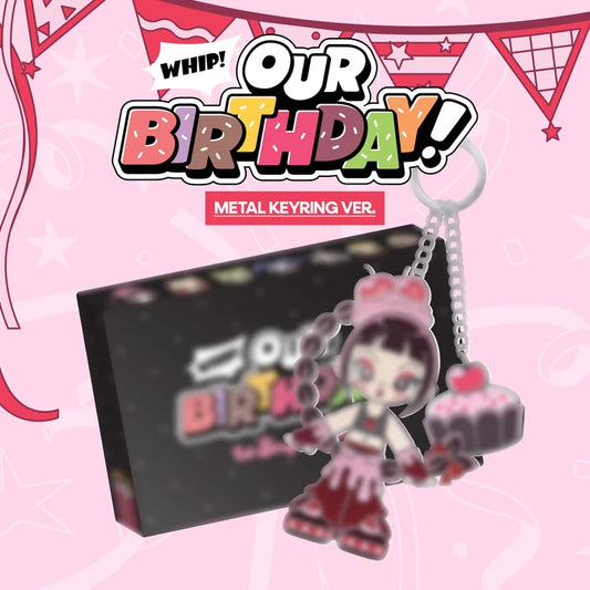 OURBIRTHDAY - 1st Single Album - Our Birthday - METAL KEYRING Vers. (Seoul Saver)