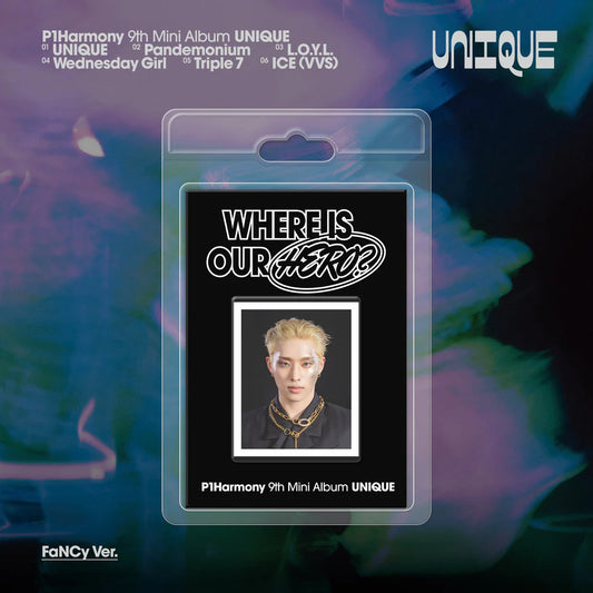 Pre-Order - P1Harmony – 9th Mini Album - UNIQUE - FaNCy Vers.