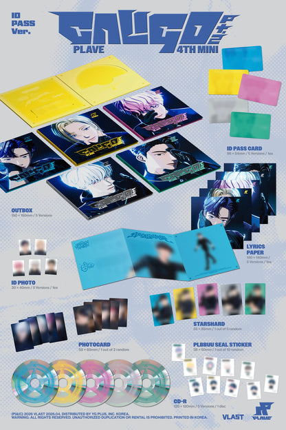 PLAVE - 4th Mini Album - Caligo Pt.2 - ID PASS Vers.