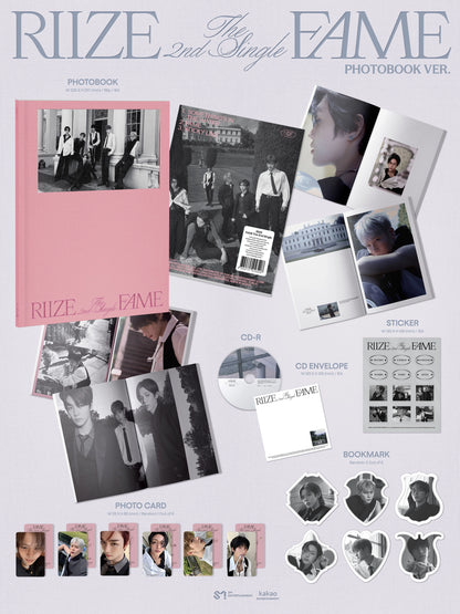 RIIZE - Fame - 2nd Single Album - Photobook Version (Seoul Saver)