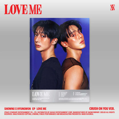 MONSTA X - SHOWNU X HYUNGWON - EP - LOVE ME - CRUSH ON YOU Vers.