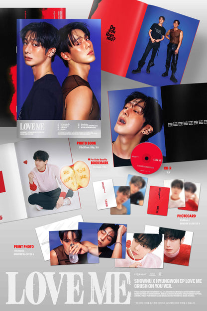 MONSTA X - SHOWNU X HYUNGWON - EP - LOVE ME - CRUSH ON YOU Vers.