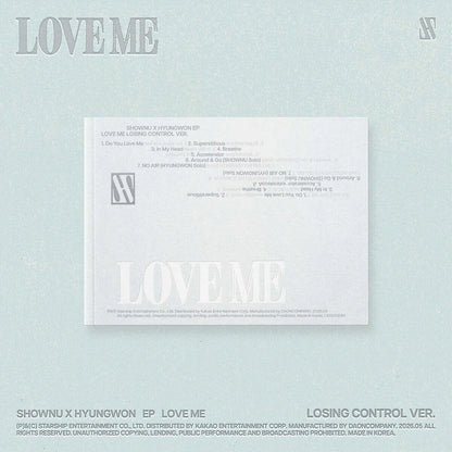 MONSTA X - SHOWNU X HYUNGWON - EP - LOVE ME - LOSING CONTROL Vers.