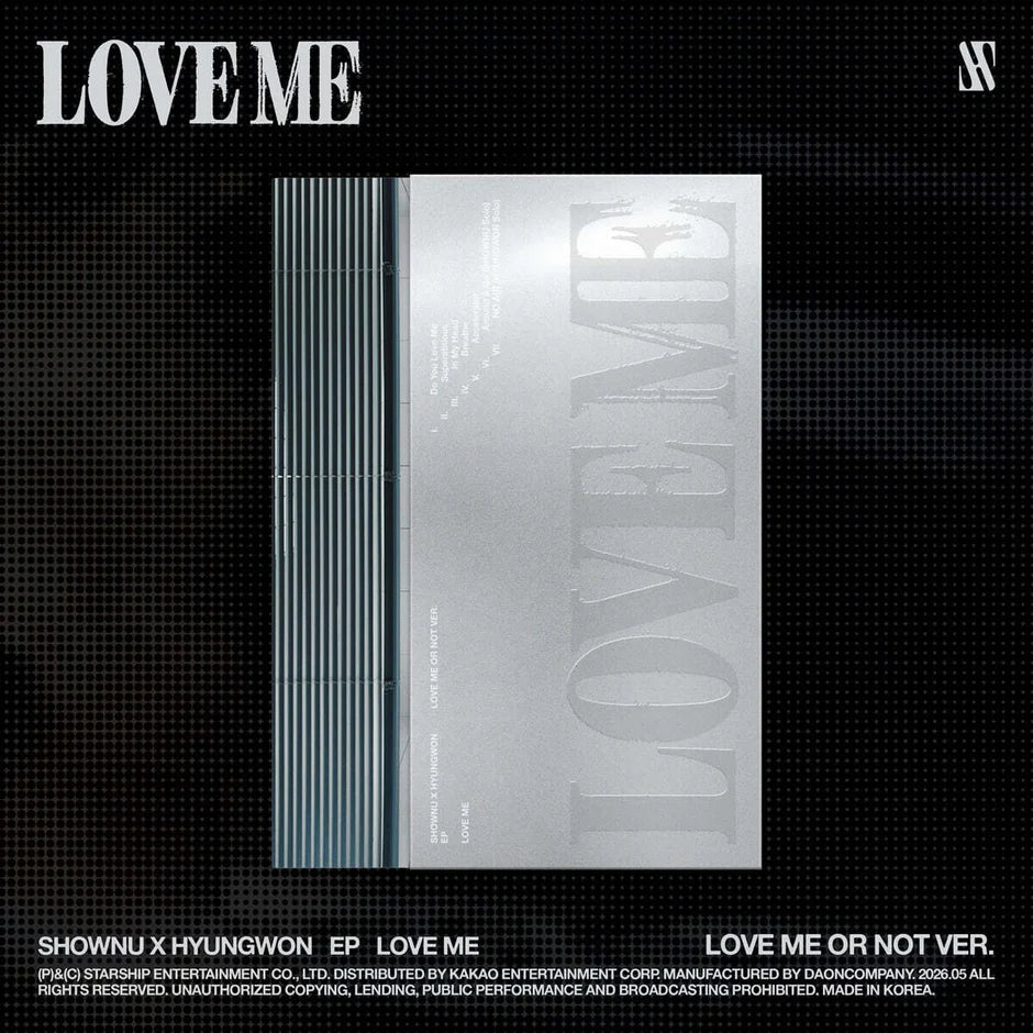 MONSTA X - SHOWNU X HYUNGWON - EP - LOVE ME - LOVE ME OR NOT Vers.