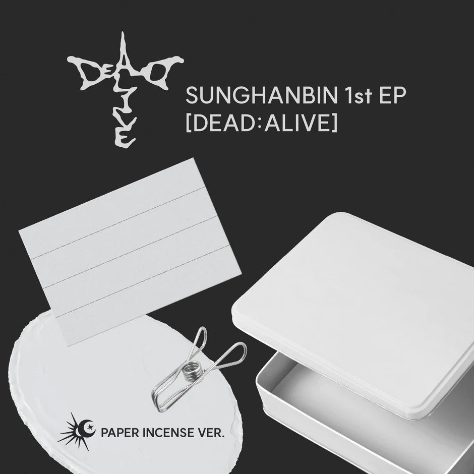 Pre-Order - ZEROBASEONE - SUNGHANBIN - 1st EP - DEAD:ALIVE - Incense Vers.