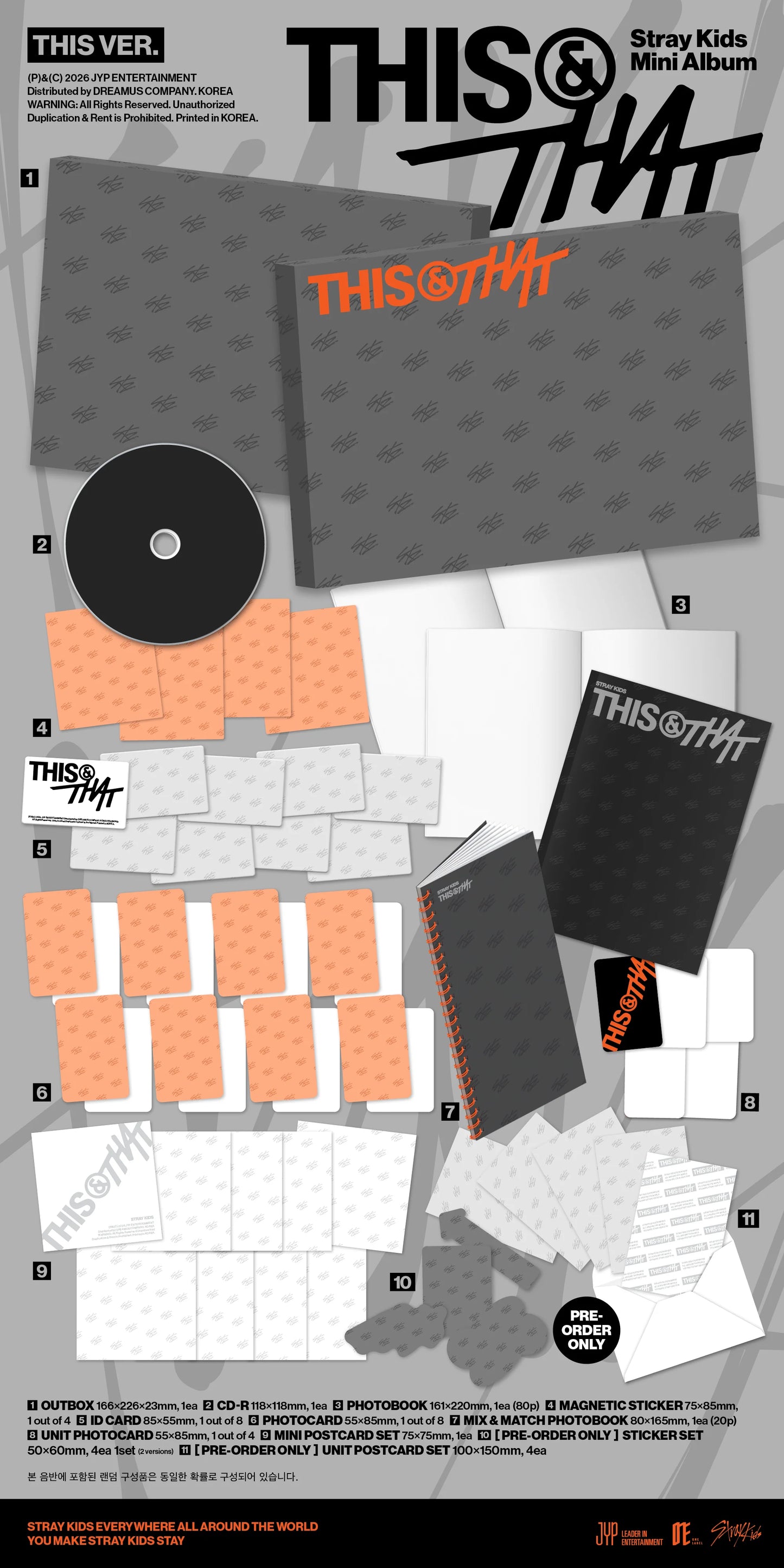 Pre-Order - Stray Kids - THIS & THAT