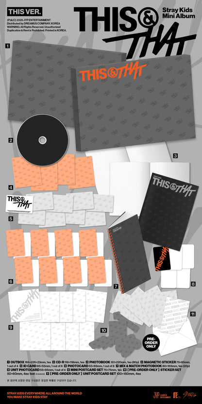 Pre-Order - Stray Kids - THIS & THAT