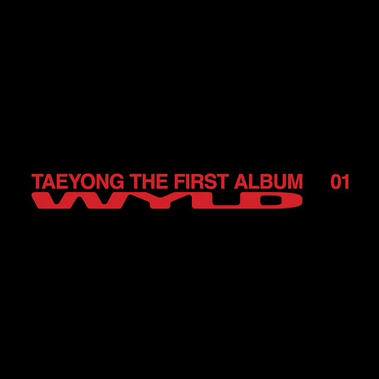 Pre-Order - TAEYONG - NCT - 1st Album - WYLD - SMini Vers.