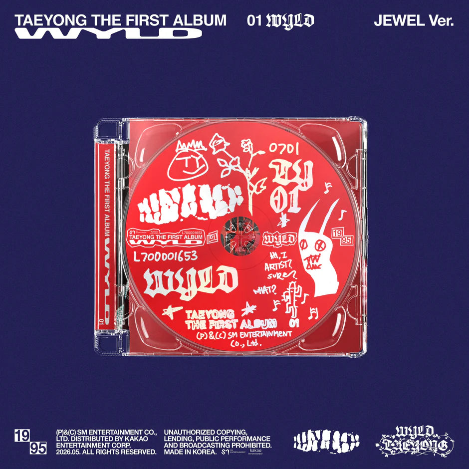 TAEYONG - NCT - 1st Album - WYLD - Jewel Case Vers.