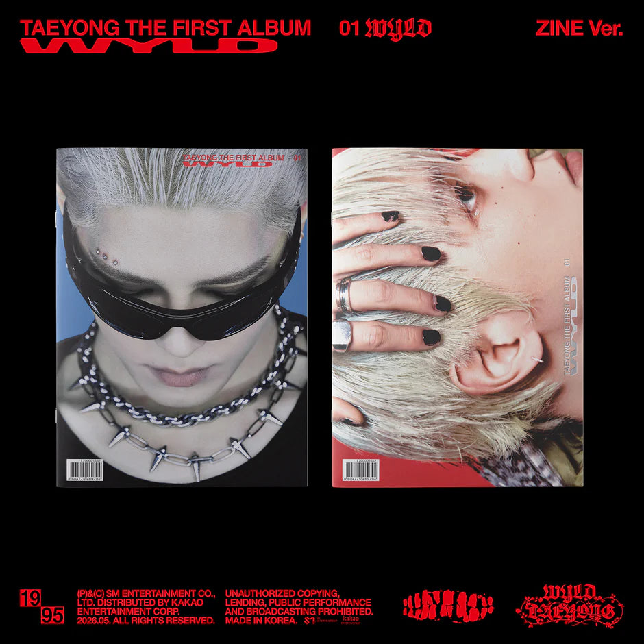 TAEYONG - NCT - 1st Album - WYLD - Zine Vers.