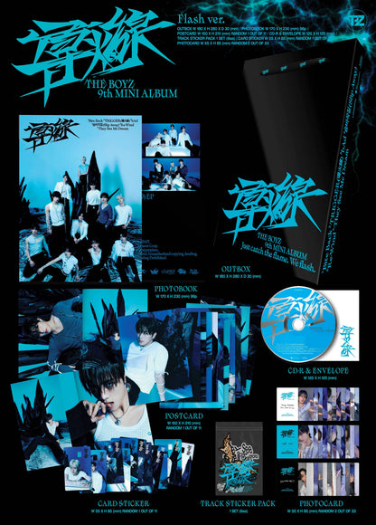 THE BOYZ - 9th Mini Album - Trigger (導火線 (도화선) Standard Ver.