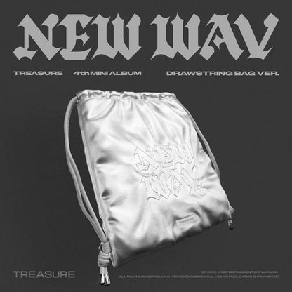 TREASURE - 4th Mini Album - NEW WAV - DRAWSTRING BAG Vers. (Limited Edition)