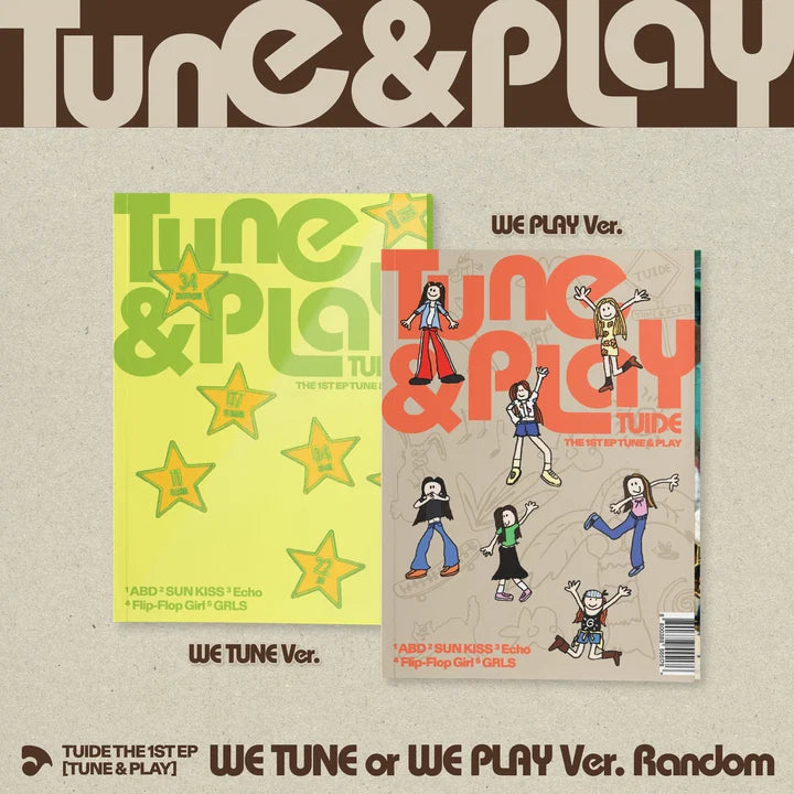 Pre-Order - TUIDE - The 1st EP - TUNE & PLAY