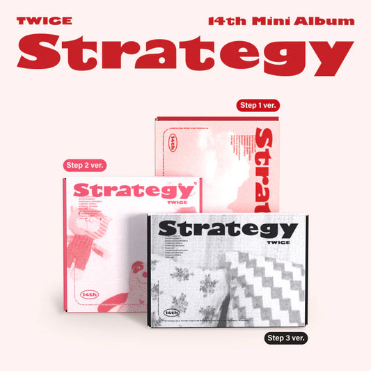 TWICE - 14th Mini Album - STRATEGY - Standard Ver.