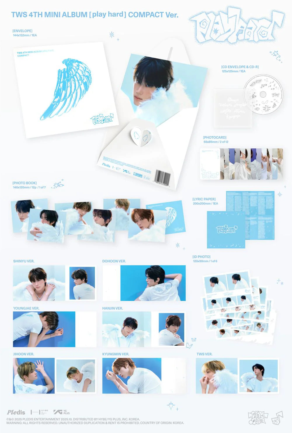 TWS - play hard - 4th Mini Album - Compact Version