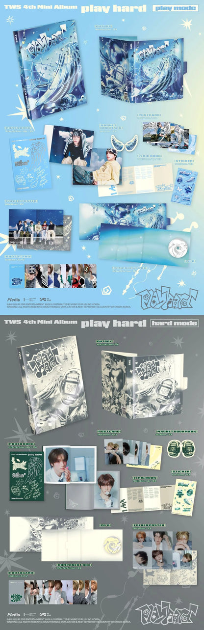 TWS - play hard - 4th Mini Album - Standard Version