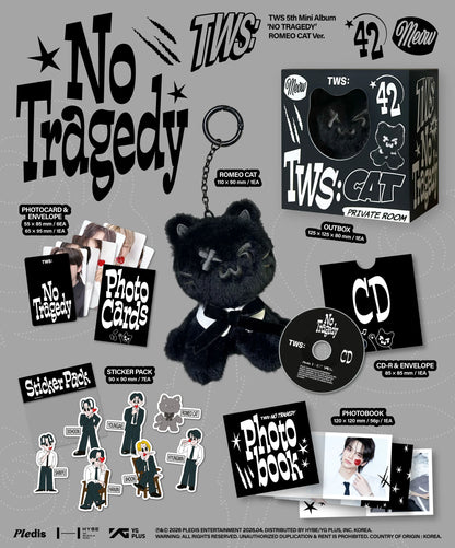 TWS - 5th Mini Album - NO TRAGEDY - ROMEO CAT Vers. (Seoul Saver)