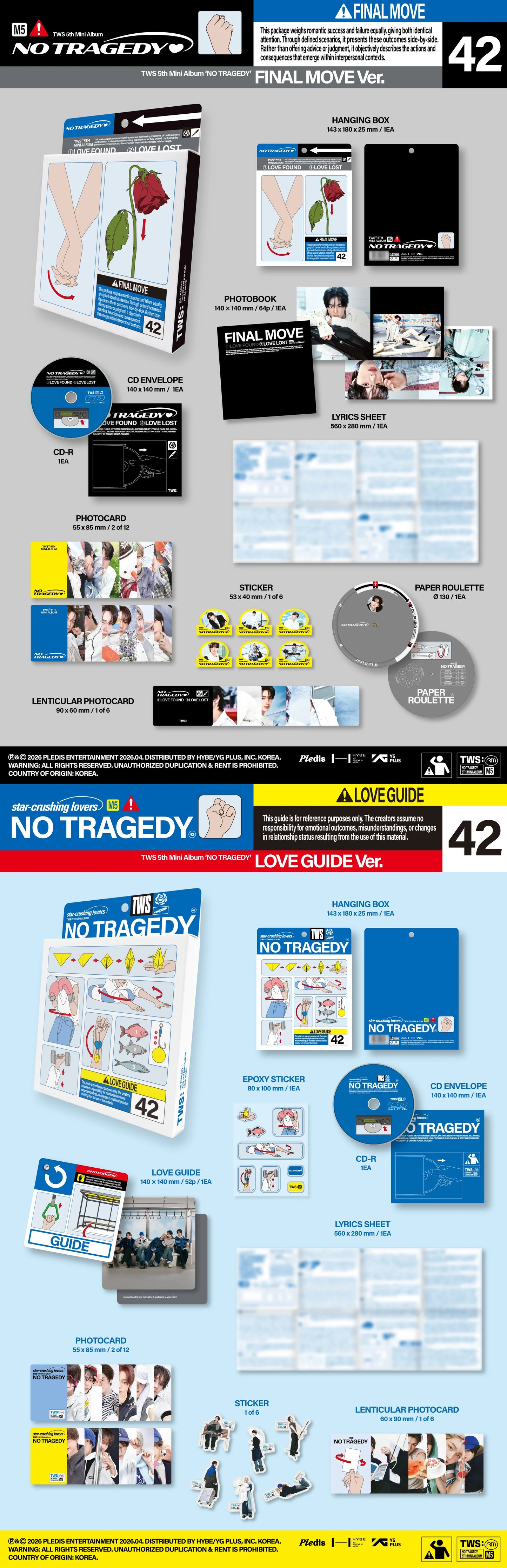 TWS - 5th Mini Album - NO TRAGEDY (Seoul Saver)