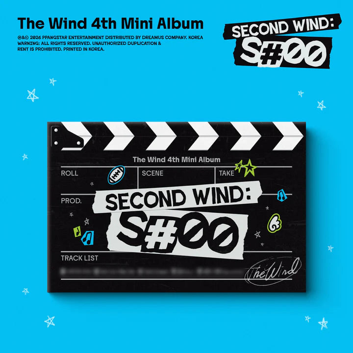 Pre-Order - The Wind - 4th Mini Album - Second wind : S#00 - Photobook Vers.