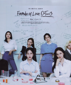 TWICE - FORMULA OF LOVE : O+T=<3 - Photobook ONLY - Study About Love Vers. (Pre-loved)