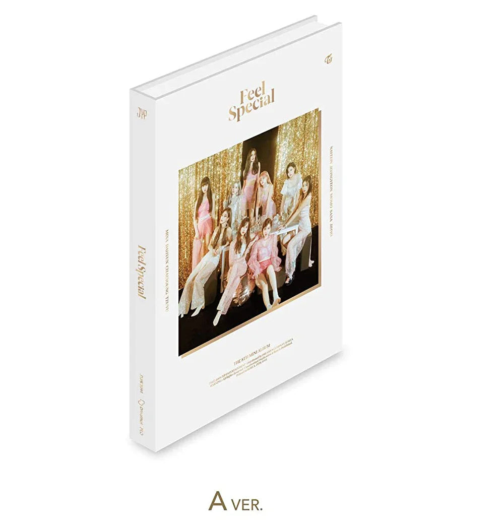 TWICE - Feel Special - 8th Mini Album - White & Gold Vers. (Pre-Loved 8)