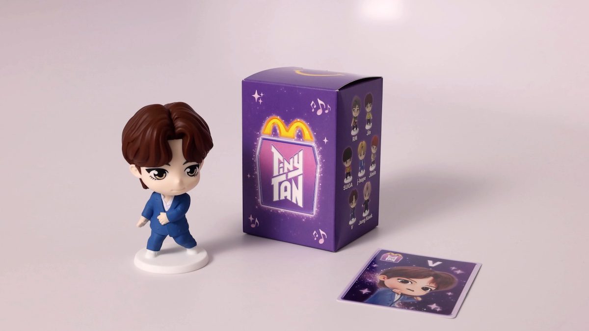 V (BTS) - Tiny Tan McDonald's Figurine Promo