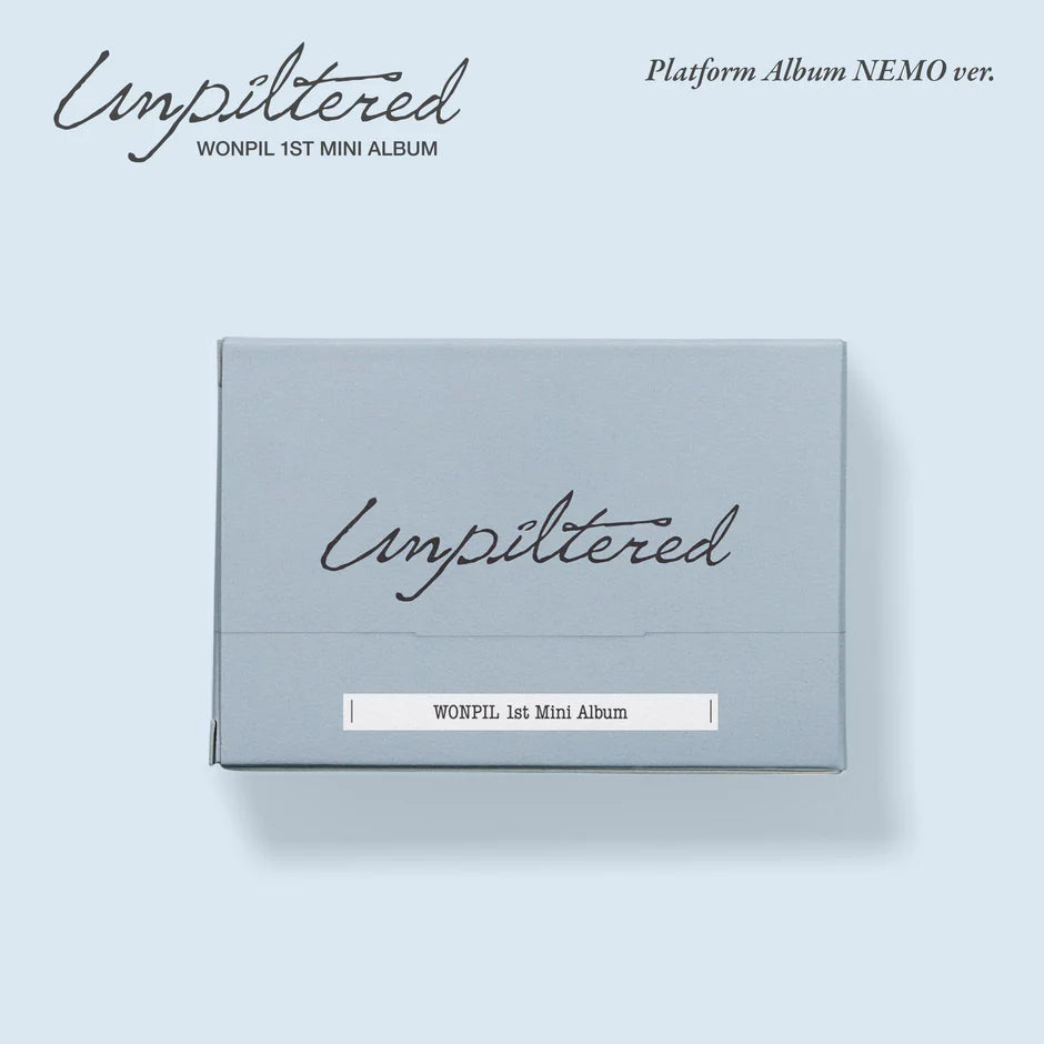 WONPIL (DAY6) - 1st Mini Album - Unpiltered - Platform Album NEMO Vers. (Seoul Saver)