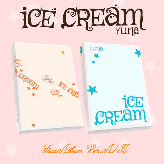 Pre-Order - YUNA - ITZY - Ice Cream - POCAALBUM Vers.