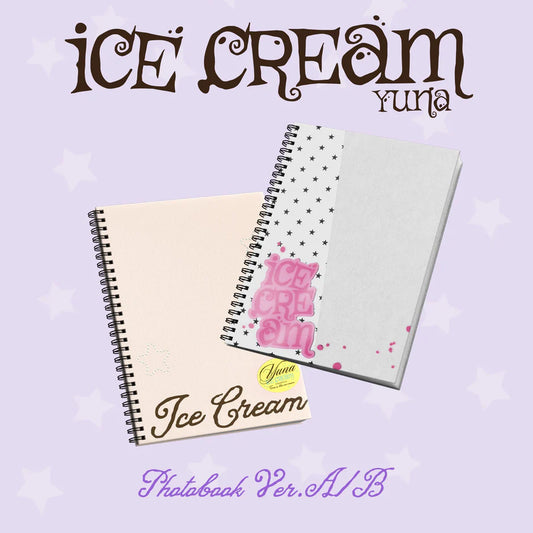Pre-Order - YUNA - ITZY - Ice Cream - Photobook Vers.