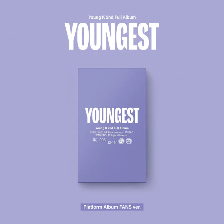 Pre-Order - DAY6 - Young K - YOUNGEST - Platform Album FANS Vers.