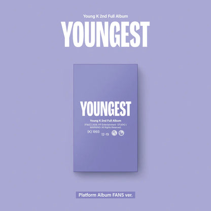Pre-Order - DAY6 - Young K - YOUNGEST - Platform Album FANS Vers.