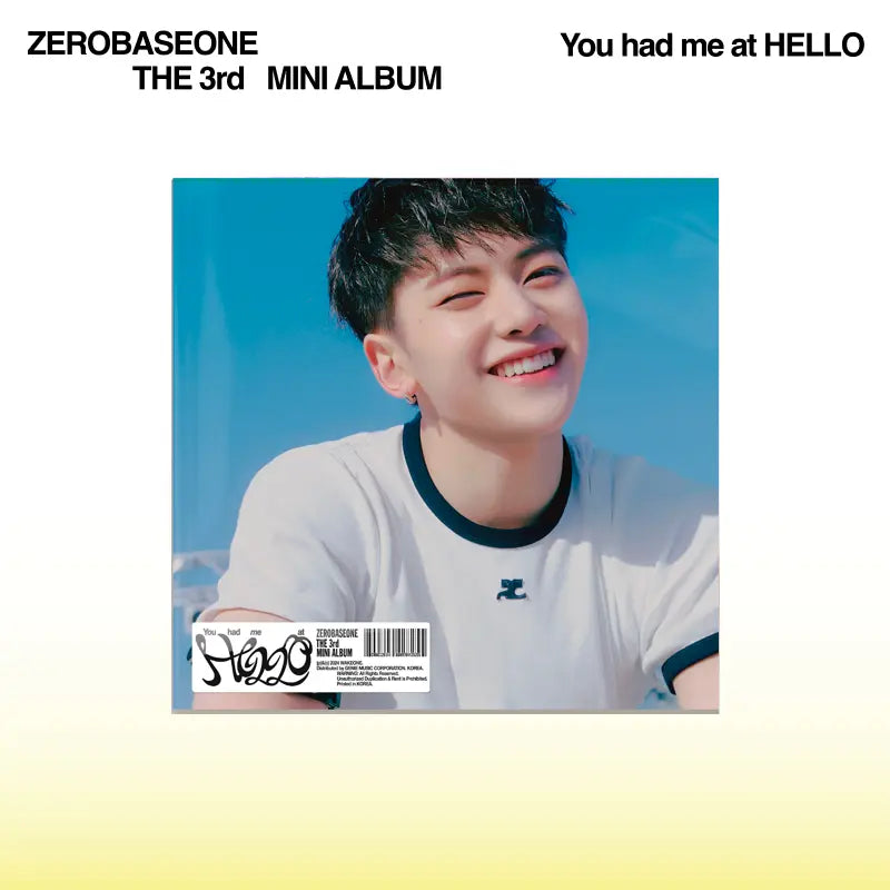 ZEROBASEONE – 3rd Mini Album - You had me at HELLO - Digipack Ver. (Pre-Loved 10)