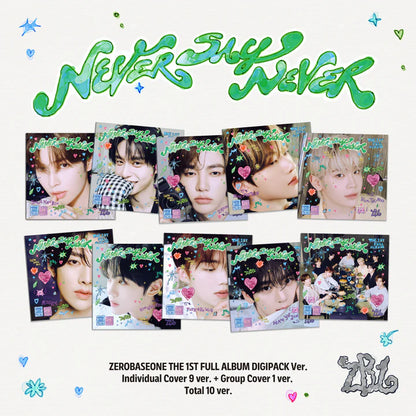 ZEROBASEONE - 1st Full Album - NEVER SAY NEVER - DIGIPACK Ver.