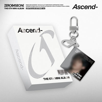 Pre-Order - ZEROBASEONE - 6th Mini Album - Ascend - LENTICULAR KEYRING Vers.