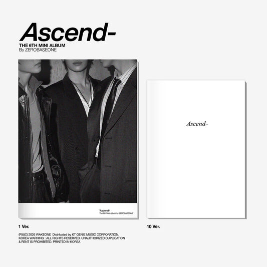 ZEROBASEONE - 6th Mini Album - Ascend - Photobook Vers.
