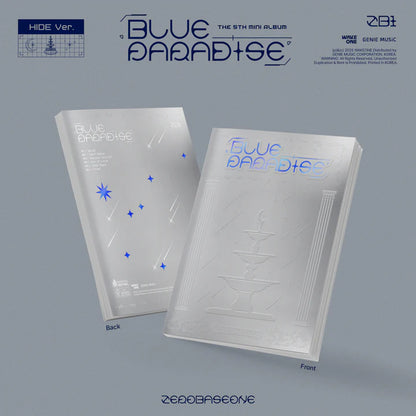 ZEROBASEONE - The 5th Mini Album - BLUE PARADISE - Standard Ver.