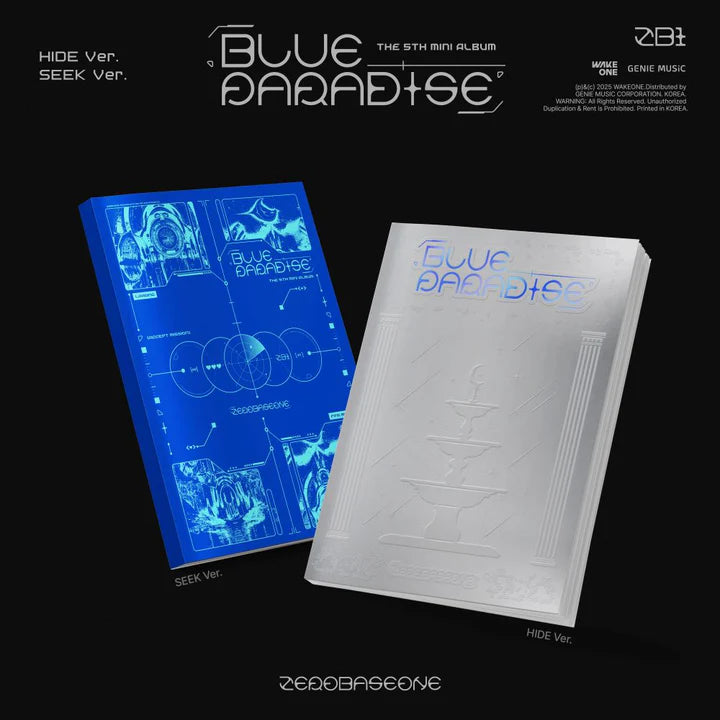 ZEROBASEONE - The 5th Mini Album - BLUE PARADISE - Standard Ver.