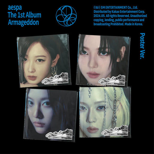 aespa - Armageddon - 1st Album - Poster Version (Seoul Saver)