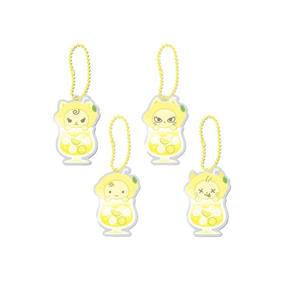 Pre-Order - aespa - WEEK MAKE IT - LEMONADE MD - RANDOM MINI ACRYLIC SHAKER KEYRING