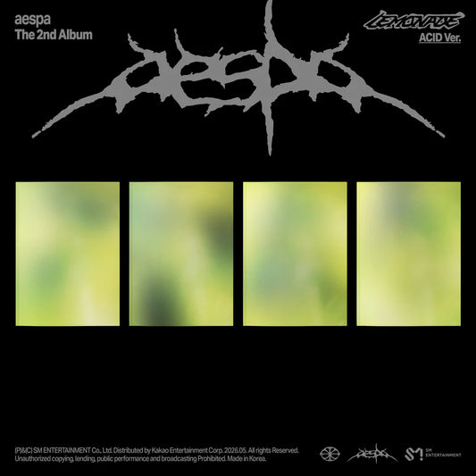 Pre-Order - aespa - 2nd Album - LEMONADE - ACID Vers.