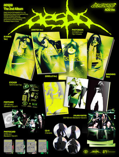 aespa - 2nd Album - LEMONADE - ACID Vers.