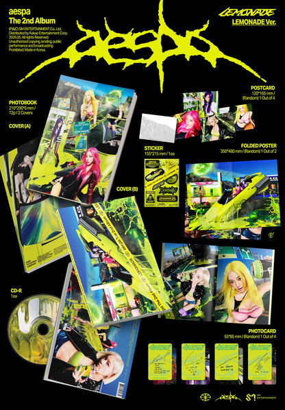 aespa - 2nd Album - LEMONADE - LEMONADE Vers.