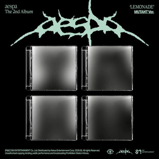 Pre-Order - aespa - 2nd Album - LEMONADE - MUTANT Vers.