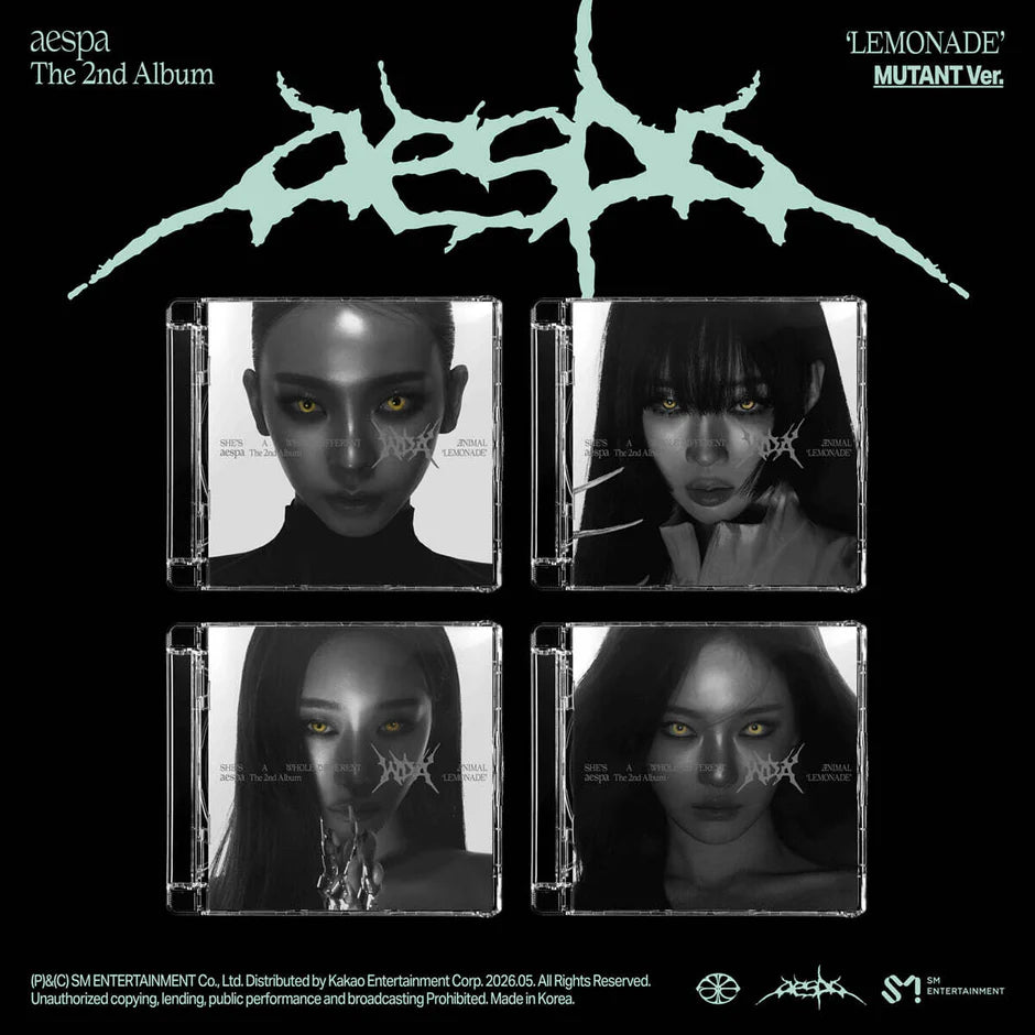aespa - 2nd Album - LEMONADE - MUTANT Vers.