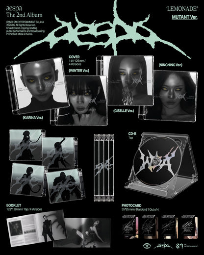 aespa - 2nd Album - LEMONADE - MUTANT Vers.