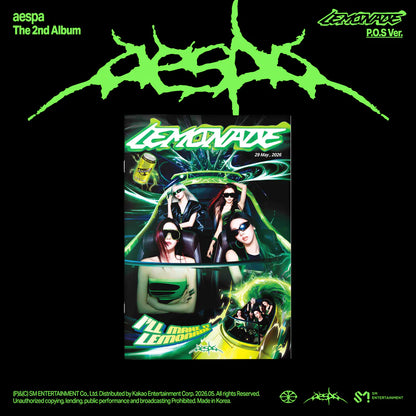 aespa - 2nd Album - LEMONADE - P.O.S. Vers.