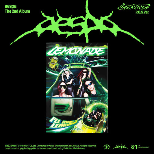 aespa - 2nd Album - LEMONADE - P.O.S. Vers.